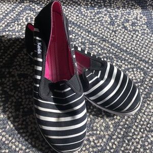 Cute striped Keds. Worn once!